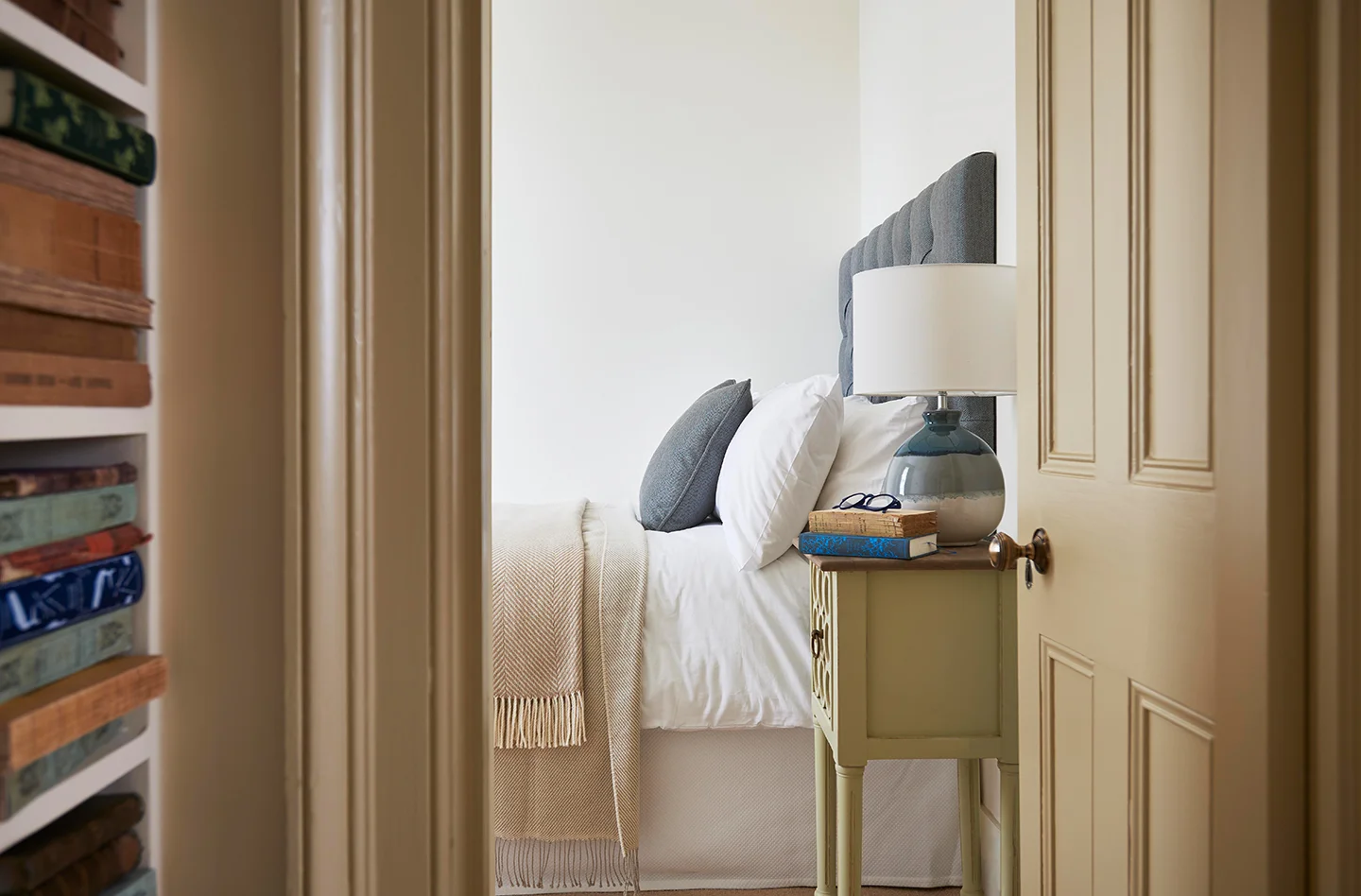 The Angel Inn hotel bedroom image used on website